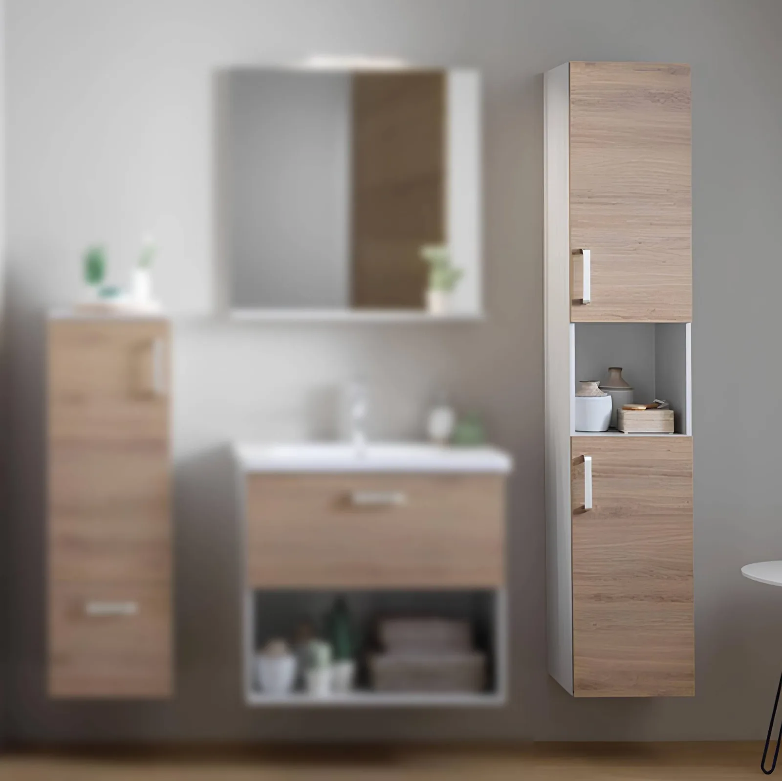 Kolpa san kupatilski ormarić EVELIN - E 1702 GRAY/OAK