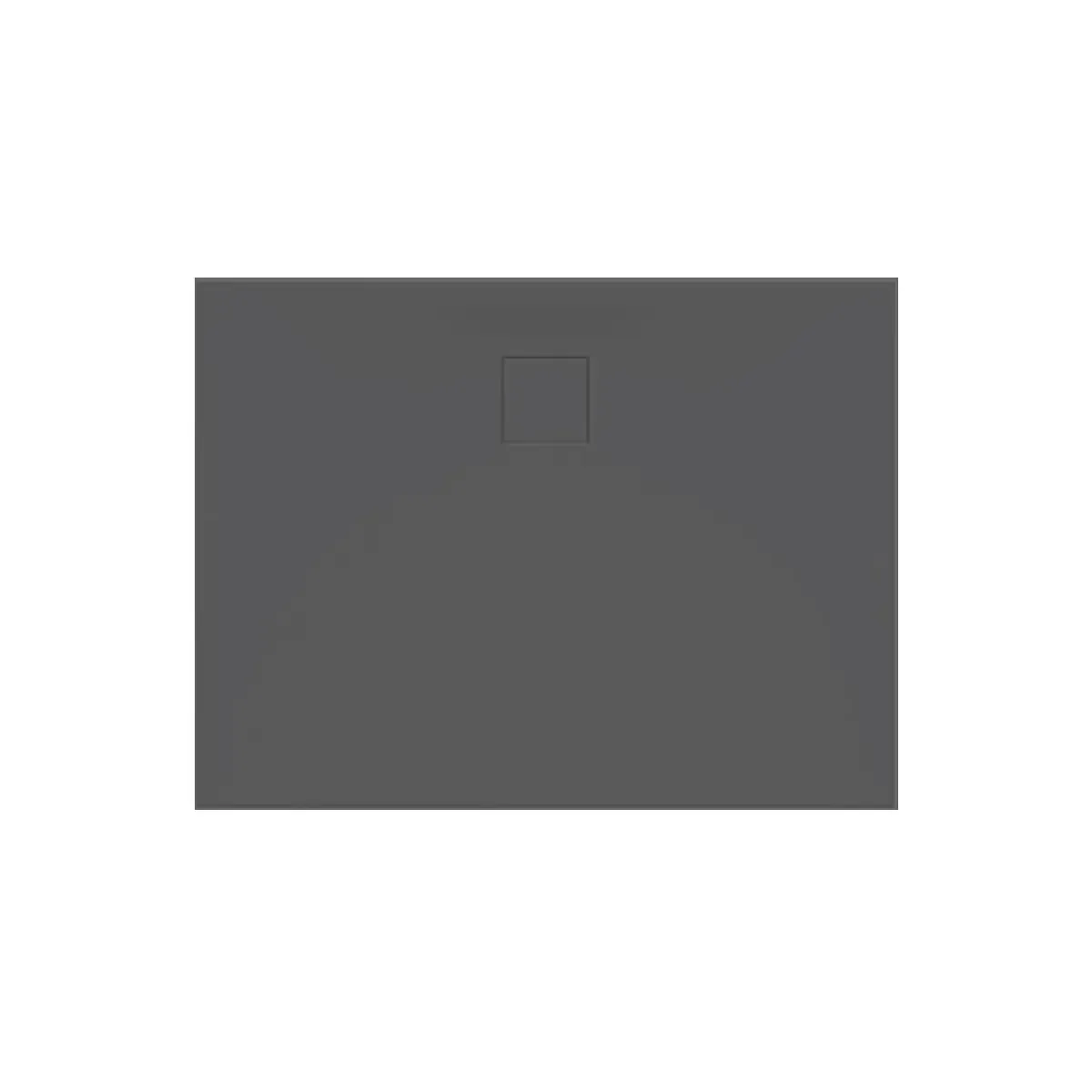 Kolpa san Serra Q120X90 graphite tuš kada ugradna
