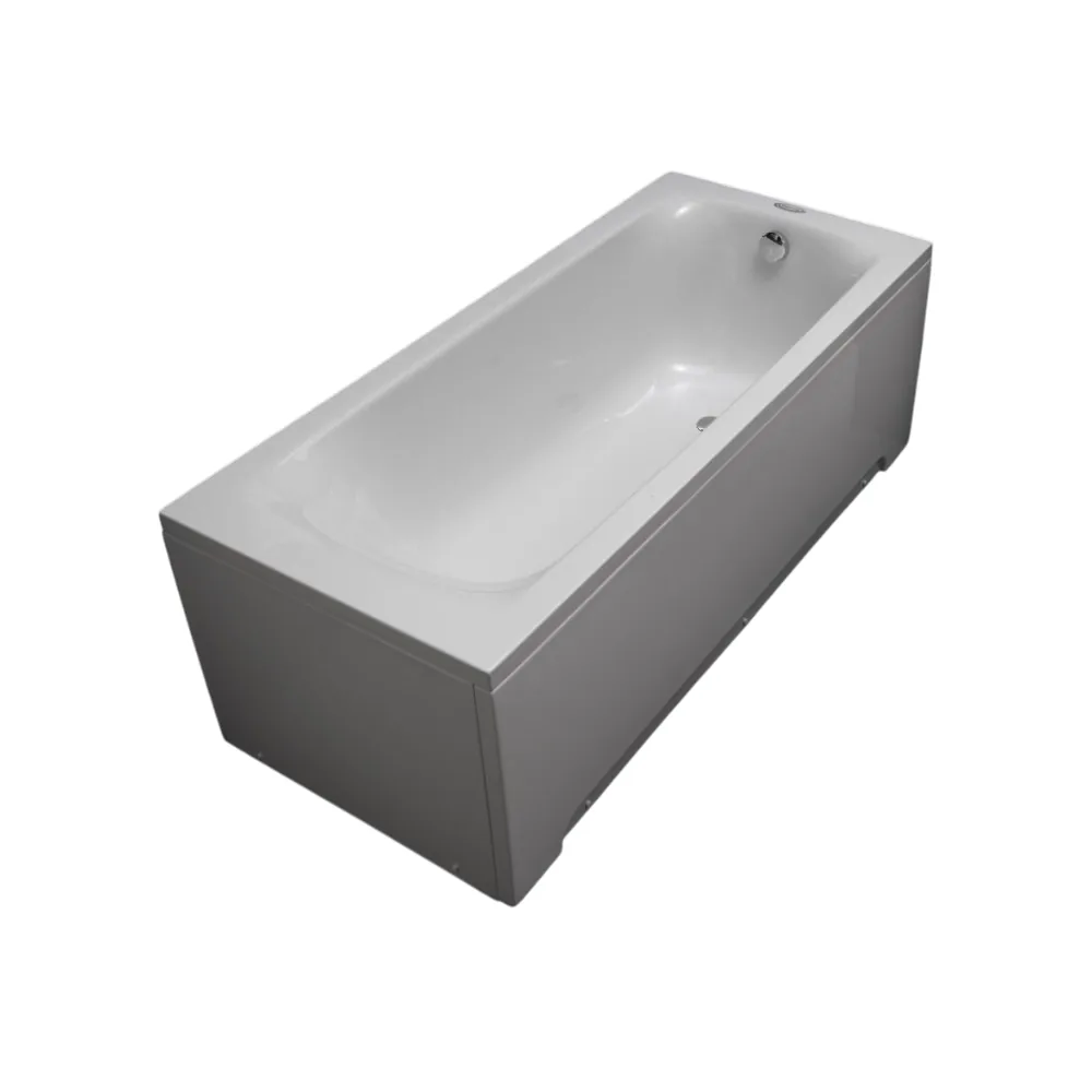Kada za kupanje Kolpa San Evelin White 170x70x44 četvrtasta ugaona ugradna od sanitarnog akrila