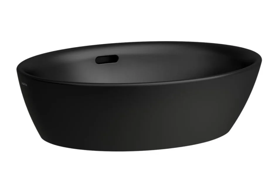 Laufen Pro lavabo nadgradni 520x390 black 8.1296.4.716.109.1