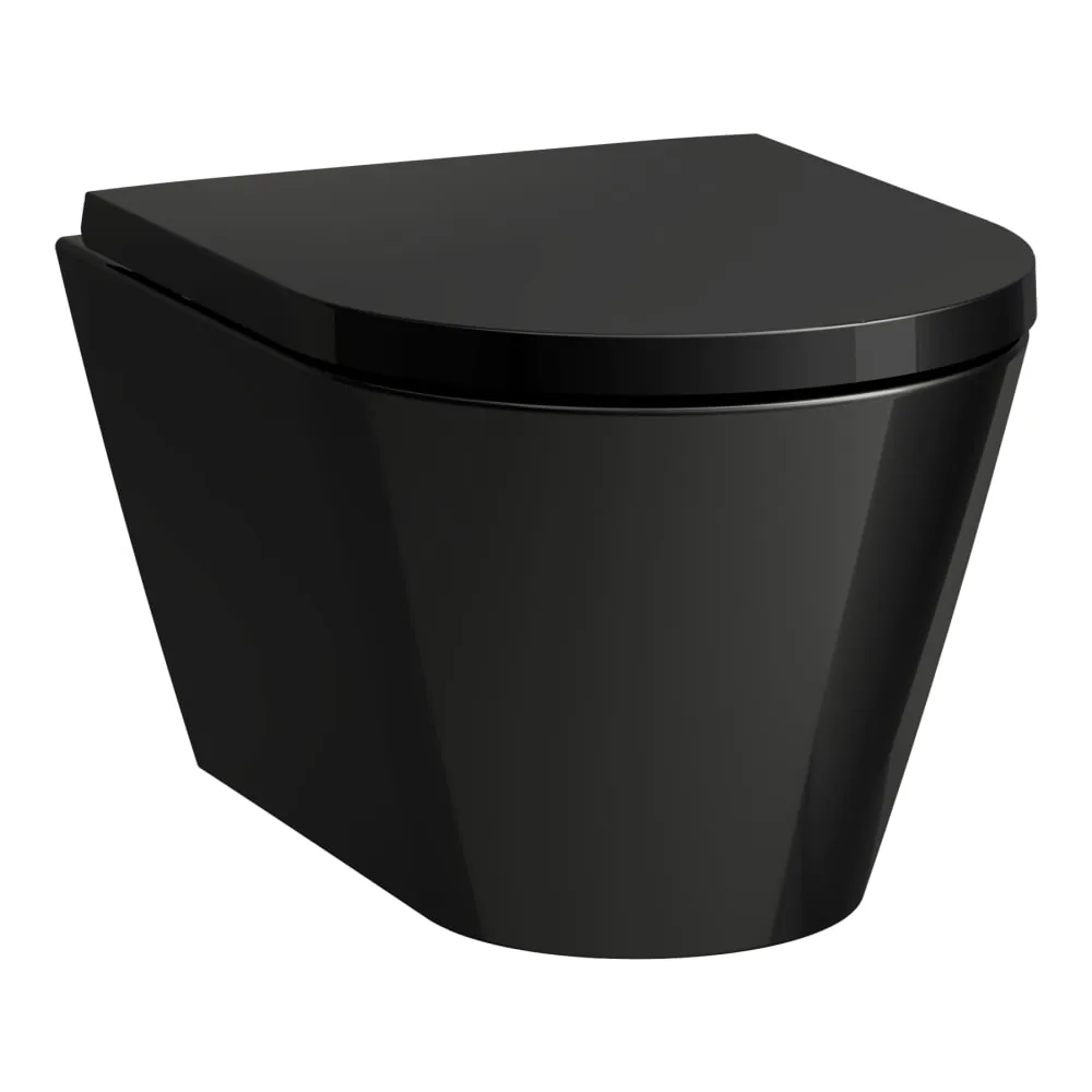 Laufen Kartell konzolna wc solja crna 8.2033.1.020.000.1