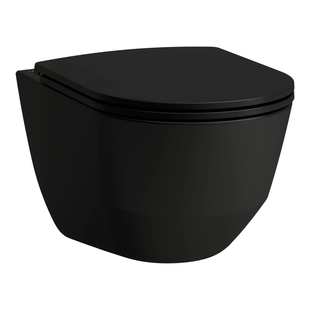 Laufen Pro wc šolja konzolna rimless crna 8.2096.6.716.000.1