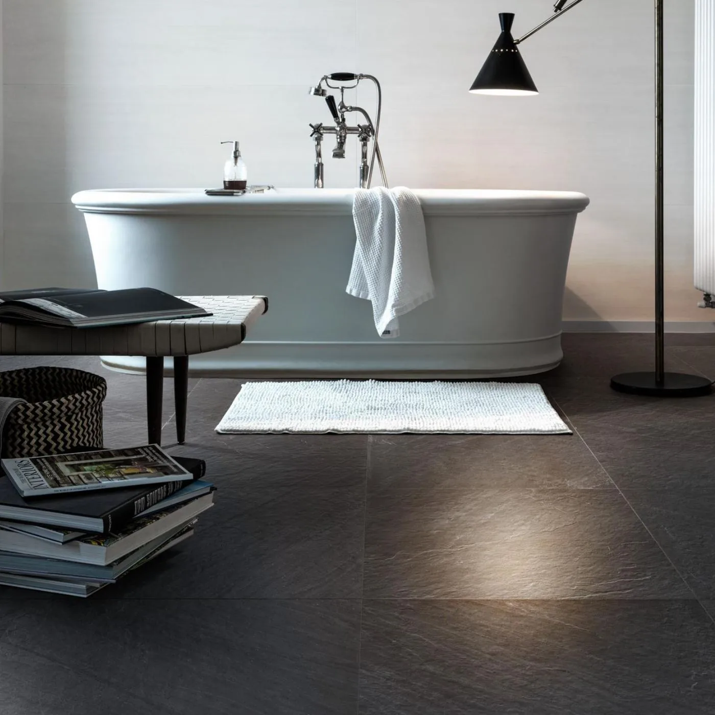 Mystone Lavagna Nero 75X150 M03V