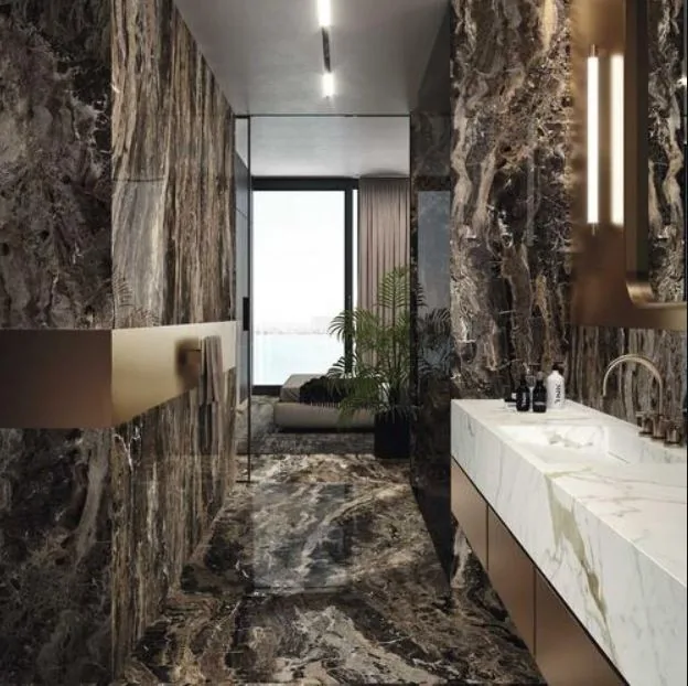 Grande Marble Look 120x120 Frappuccino lux M0G3