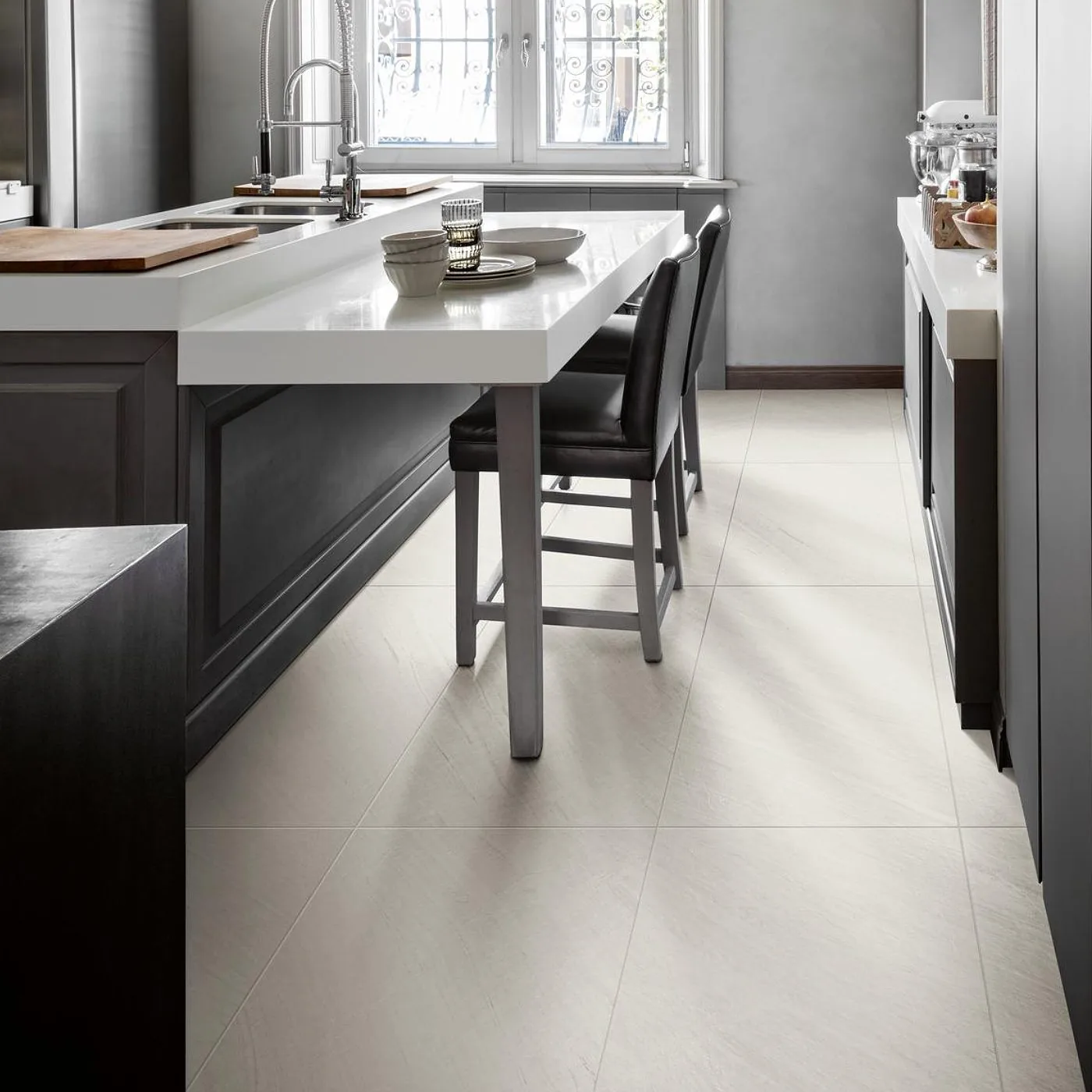 Mystone Lavagna Bianco 75X75 M1F9