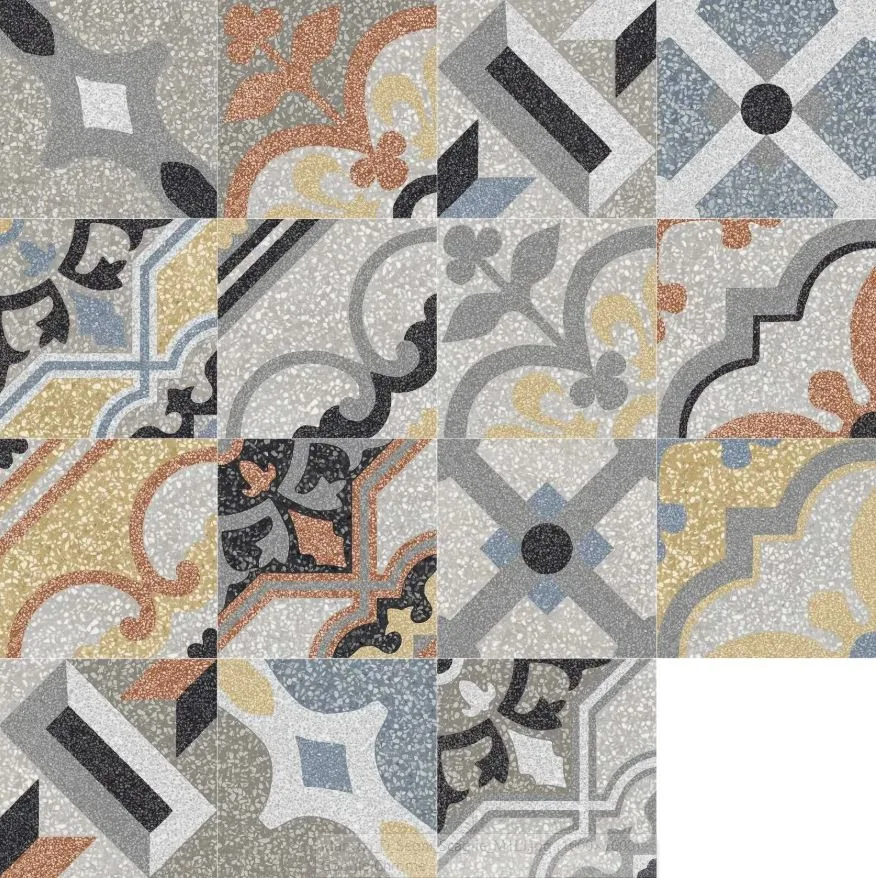 D_Segni Scaglie Decoro Mix 20X20 M1LJ