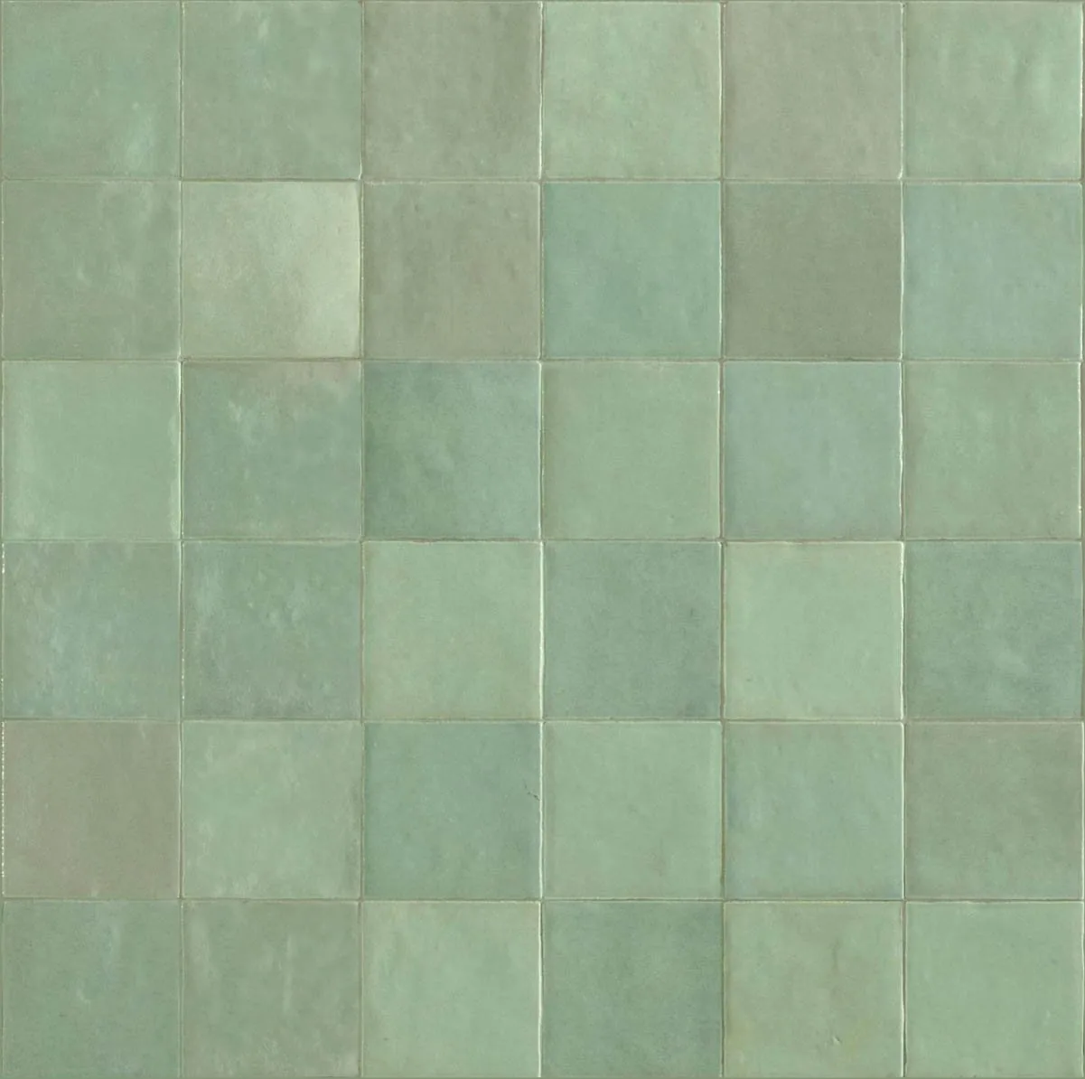 Crogiolo Zellige 10X10 Turchese Lux M5P4