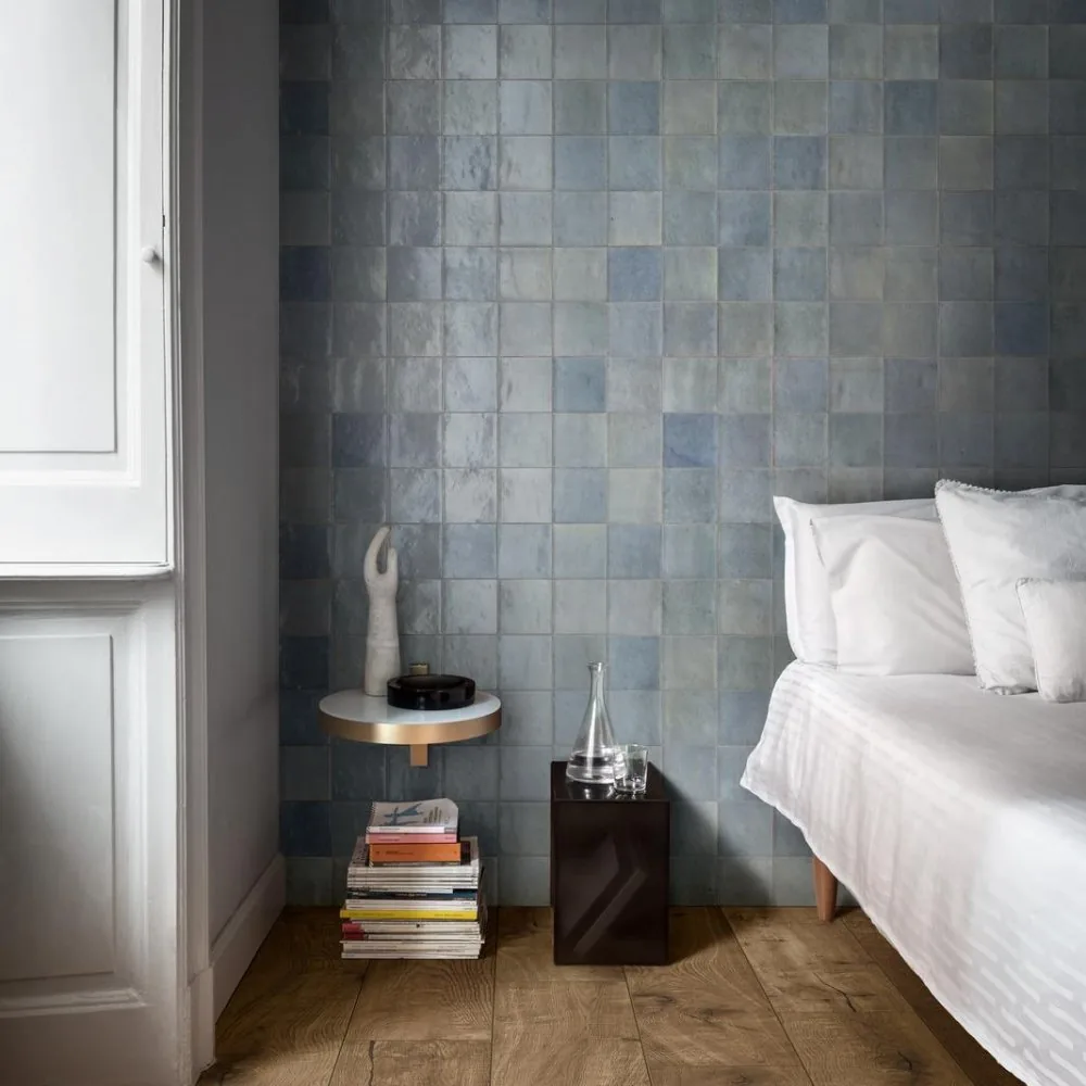 Crogiolo Zellige 10X10 Cielo Lux M5P5