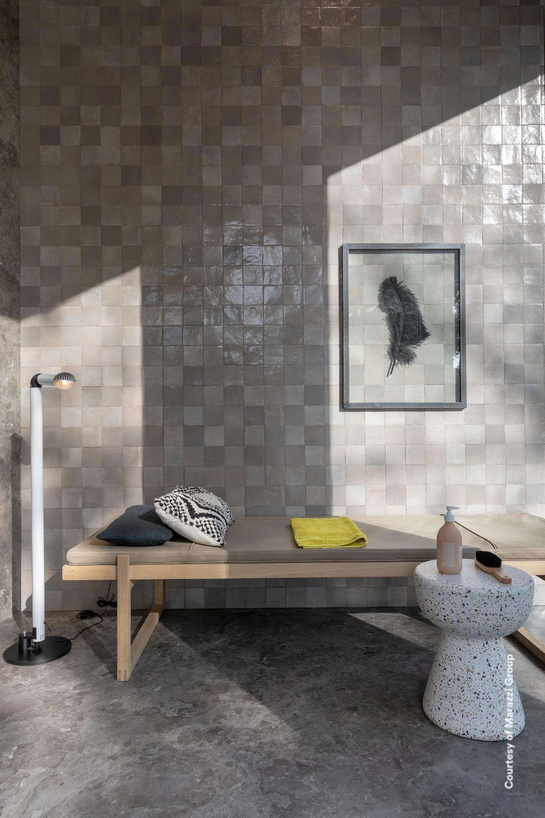 Crogiolo Zellige 10X10 Argilla Lux M5QC
