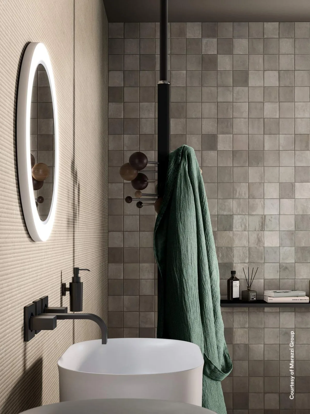 Crogiolo Zellige 10X10 Argilla Lux M5QC
