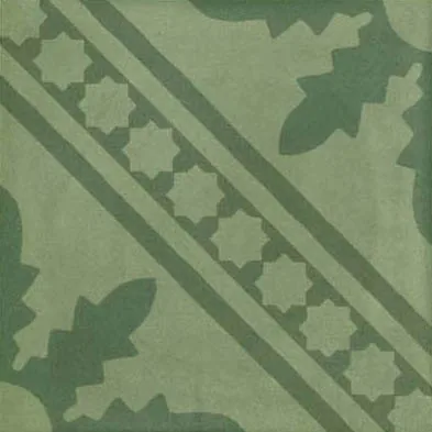 D_Segni Blend Decoro Mix Verde 20X20 M608