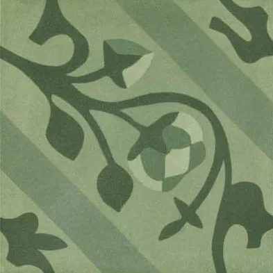 D_Segni Blend Decoro Mix Verde 20X20 M608