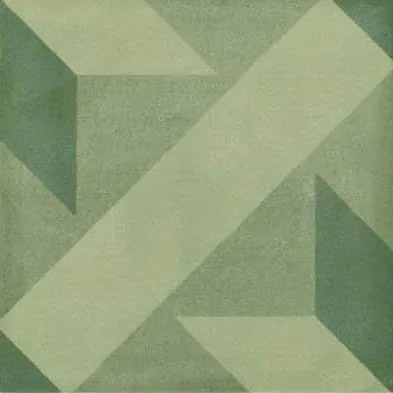 D_Segni Blend Decoro Mix Verde 20X20 M608