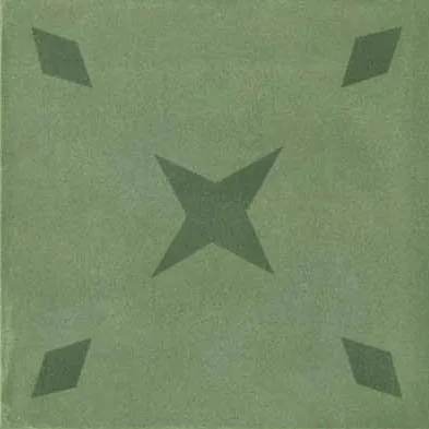 D_Segni Blend Decoro Mix Verde 20X20 M608