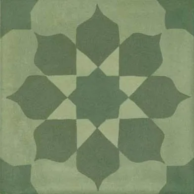 D_Segni Blend Decoro Mix Verde 20X20 M608