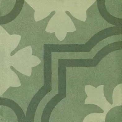 D_Segni Blend Decoro Mix Verde 20X20 M608