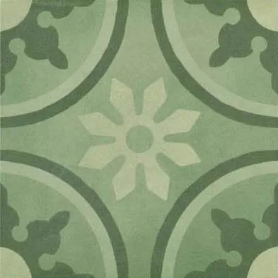 D_Segni Blend Decoro Mix Verde 20X20 M608