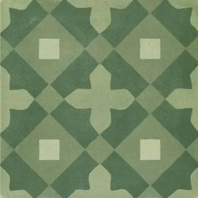 D_Segni Blend Decoro Mix Verde 20X20 M608