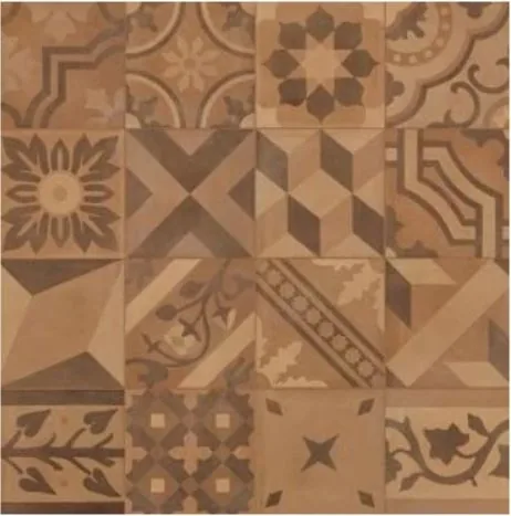 D_Segni Blend Decoro Mix Terra 20X20 M609