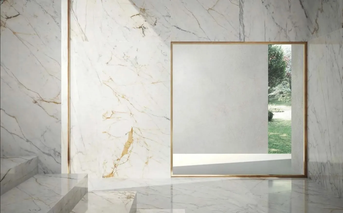 Grande Marble Look 120x278 Golden White M713