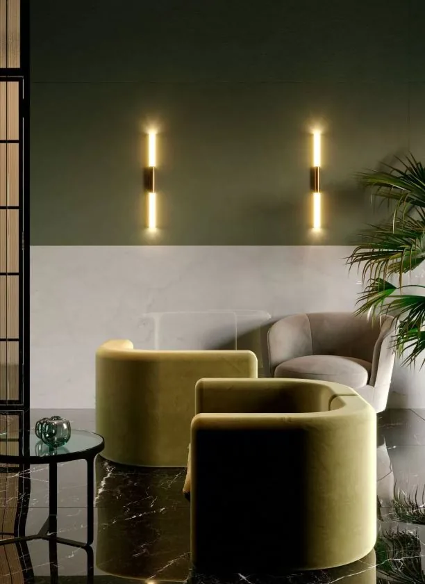 Grande Resin Look 120x278 Grande Resin Look verde scuro cold satin M7GY