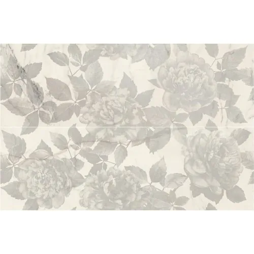 Allmarble Wall 80X120 Statuario Satin Decoro Rose M93L