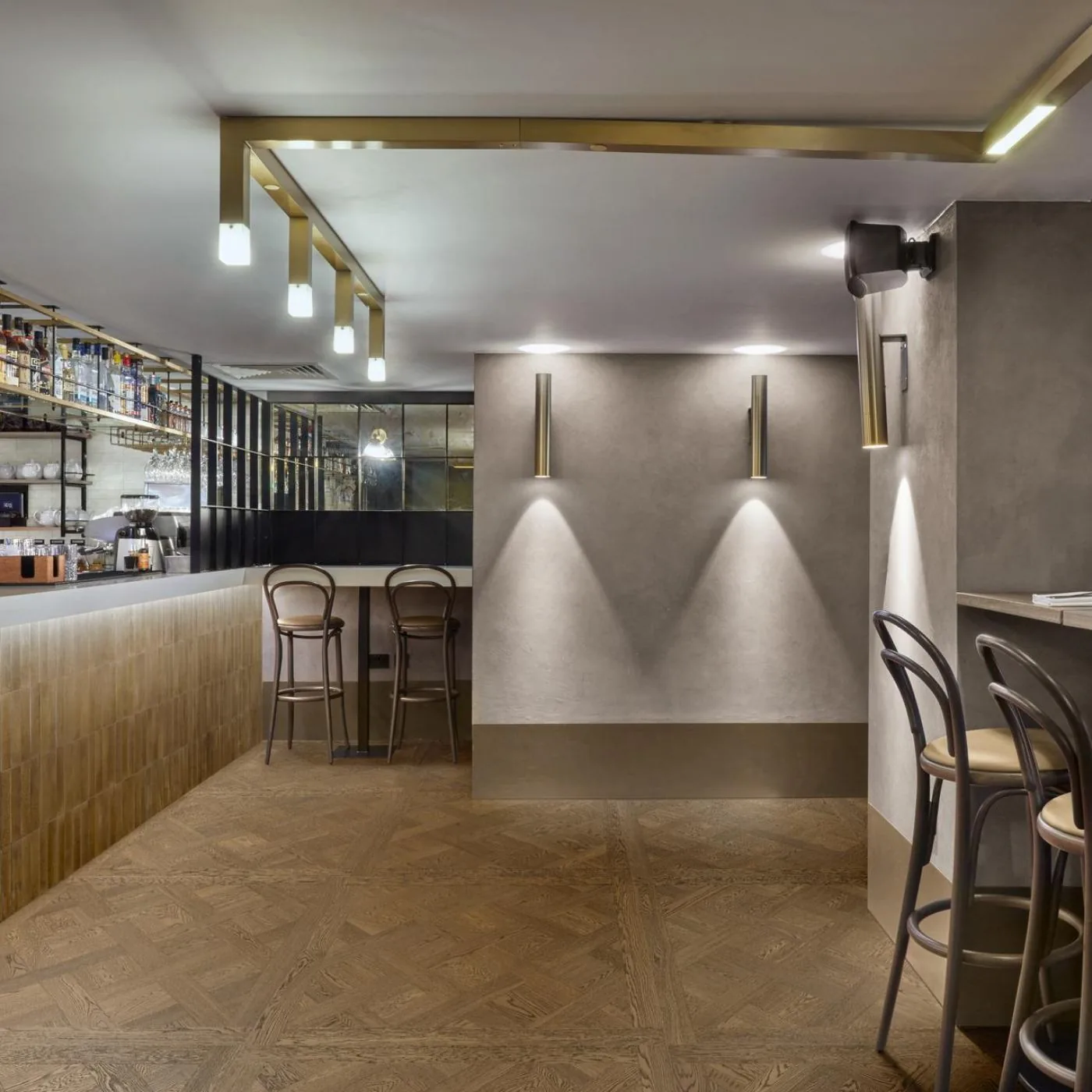 Intrecci Versailles Castagna 120X120 MEK4