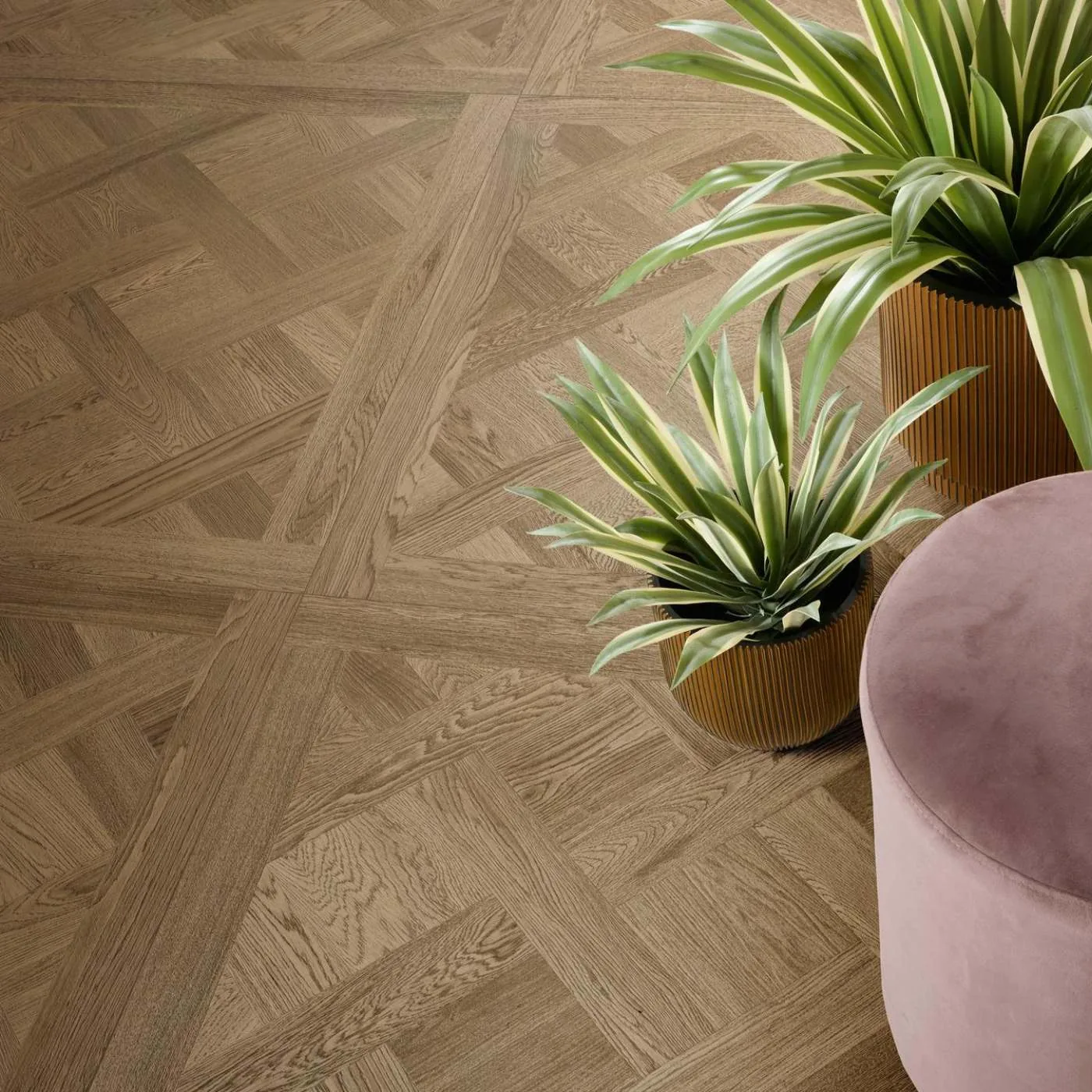 Intrecci Versailles Castagna 120X120 MEK4