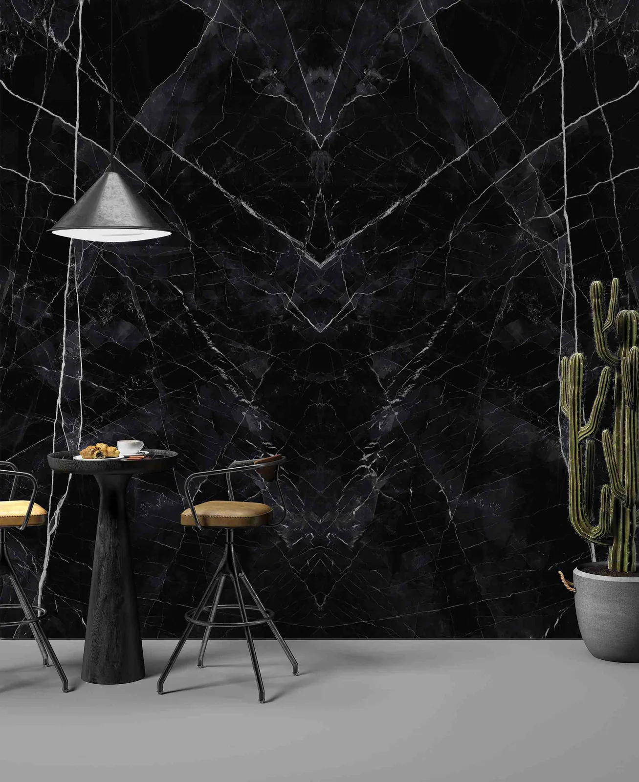 Grande Marble Look 160x320 Calacatta Black lux bookmatch "B" MF8W