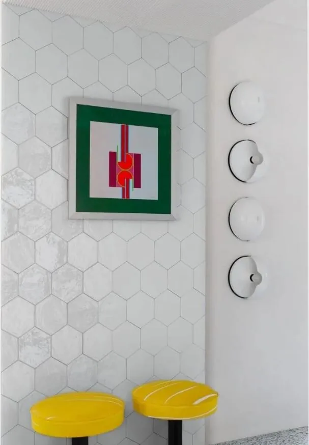 Lume Esagona White Lux 21X18.2 MFFE