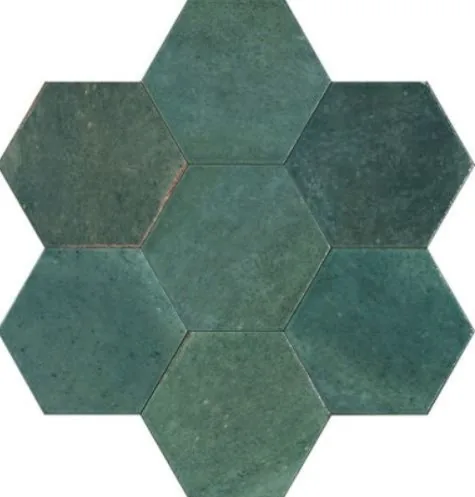 Lume Esagona Green Lux 21X18.2 MFFG