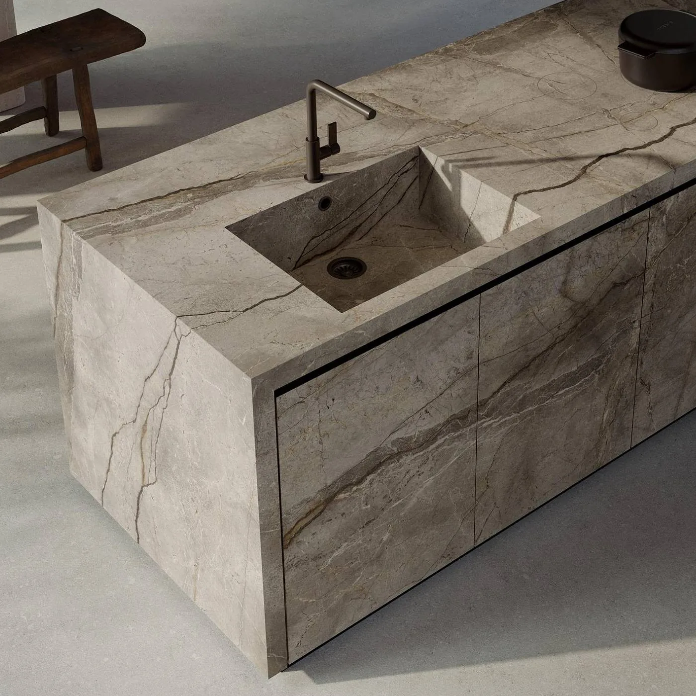 Grande Stone Look 120x120 Grande Stone Look silver root naturale MP46