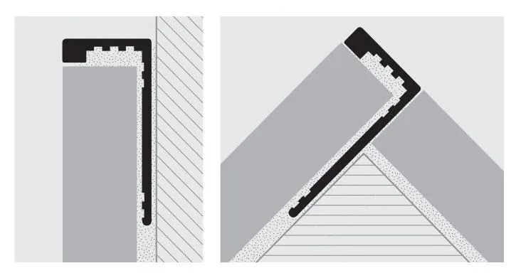 Progress aluminijumska lajsna za pločice 10mm crna dužine 2,7m PTNEO10
