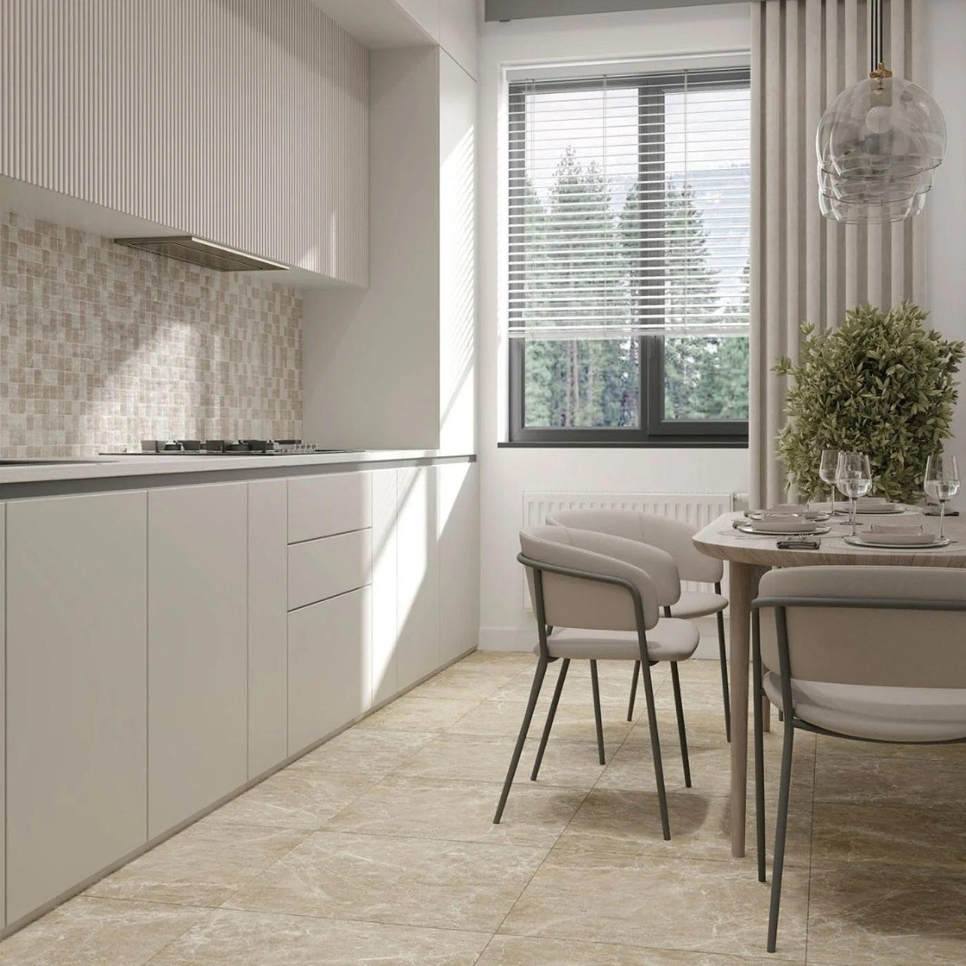 Persia Beige Cubic 30X80 Zid