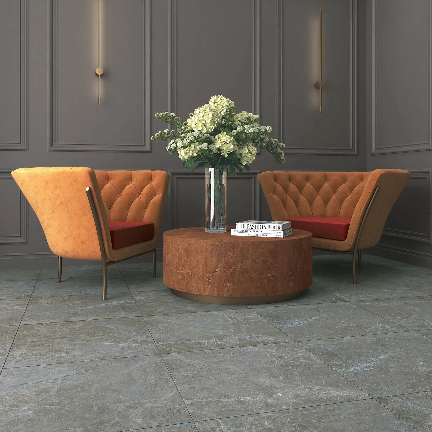 Hermes Grigio 60X60